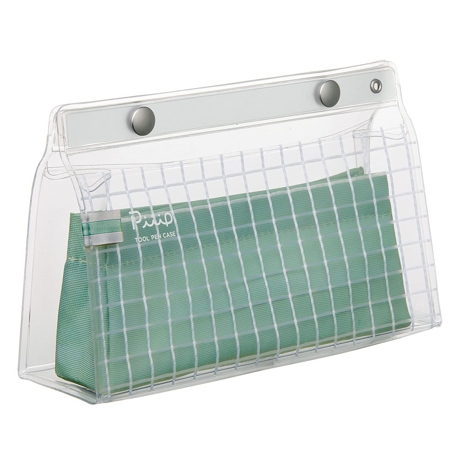 KOKUYO Piiip Tool Pen Case, Sage Green, Japan Import (F-VBF240-5)