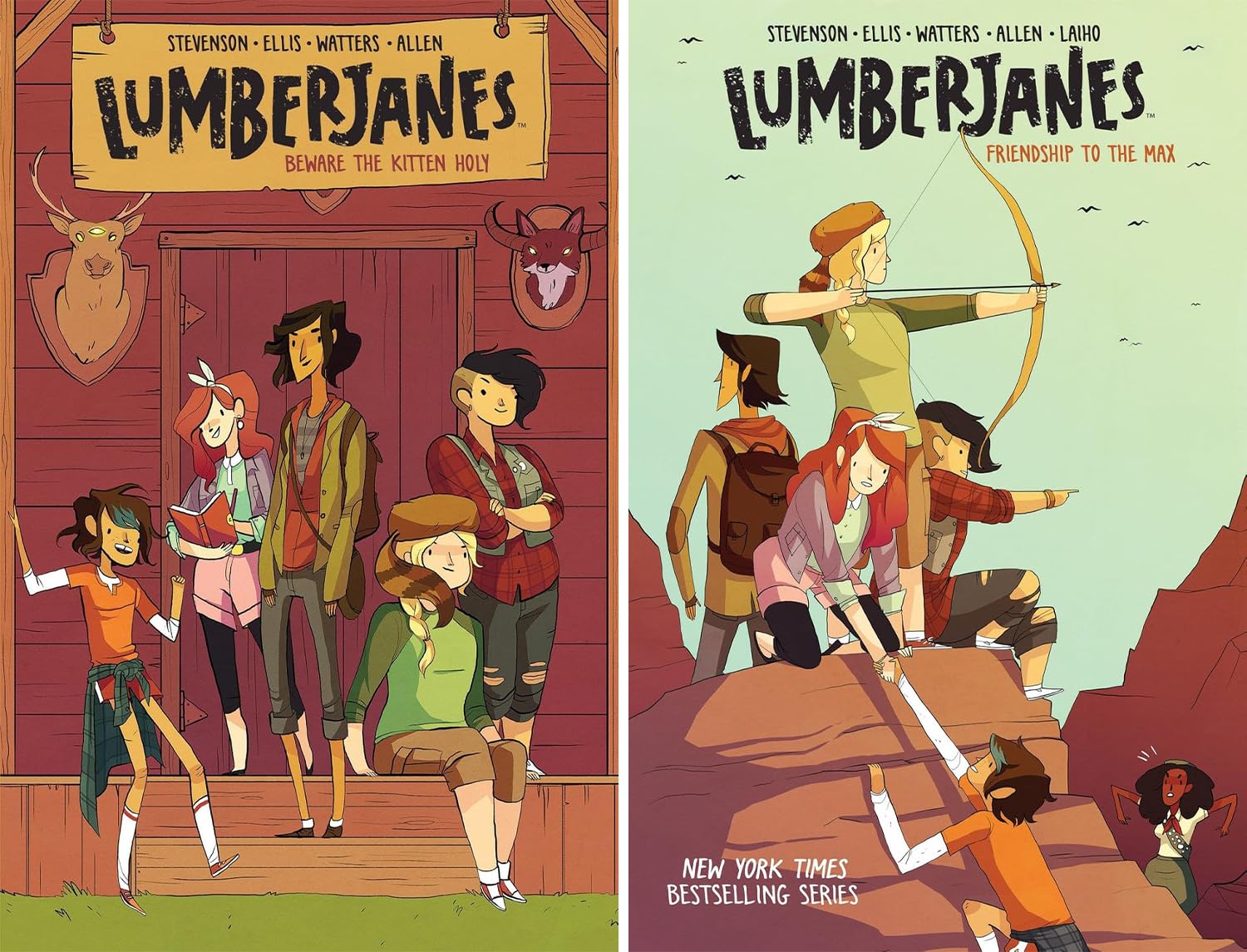 Lumberjanes Vol. 1-12, 12 Books Collection Set, by Shannon Watters