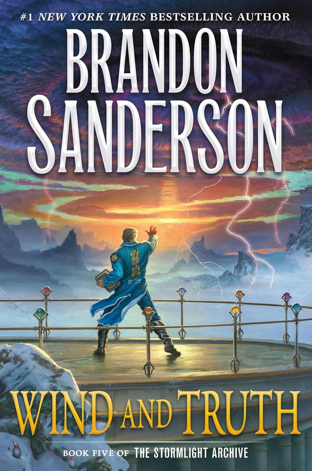 Stormlight Archive #1-5:The Way of Kings,Words of Radiance,Oathbringer,Rhythm of War,Wind and Truth