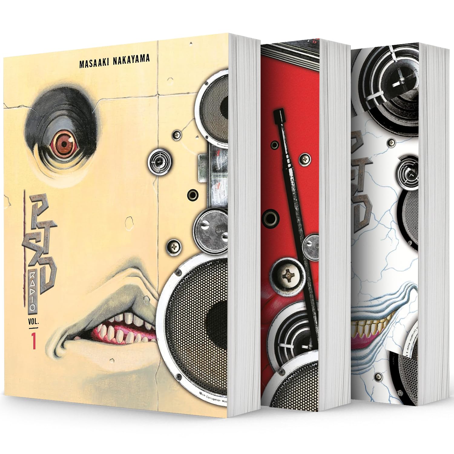 Ptsd Radio Series Vol. 1-6, 3 Collection Books Set, Ptsd Radio 2-In-1, by Masaaki Nakayama
