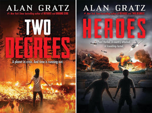 Alan Gratz Bestselling Series, Collection Set of 9 Books. Prisoner B-3087, Code of Honor, Projekt 1065, Refugee, Grenade, Allies, Ground Zero, Two Degrees, Heroes: A Novel of Pearl Harbor