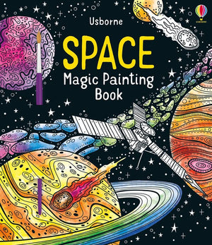 Magic Painting Book 6 Books Collection Pack Set #4 (Famous Paintings, Greek Myths, Magic Paint Yourself Calm, Rainbows,Space,Unworry)