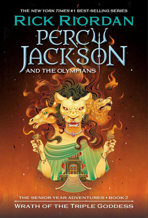 Percy Jackson and the Olympians Series, Set of 7 Books. Lightning Thief, Sea of Monsters, Titan's Curse, Battle of the Labyrinth, Last Olympian, The Chalice of the Gods, Wrath of the Triple Goddess