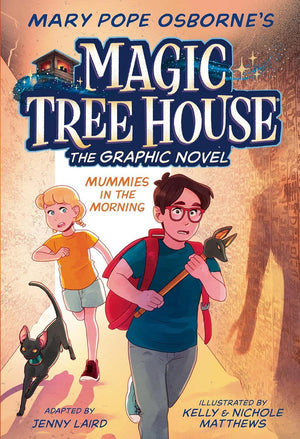 Magic Tree House Graphic Novels Series, 8 Books Collection Set, Dinosaurs Before Dark, The Knight at Dawn, Mummies in the Morning, Pirates Past Noon, ... of the Sabertooth and Midnight on the Moon