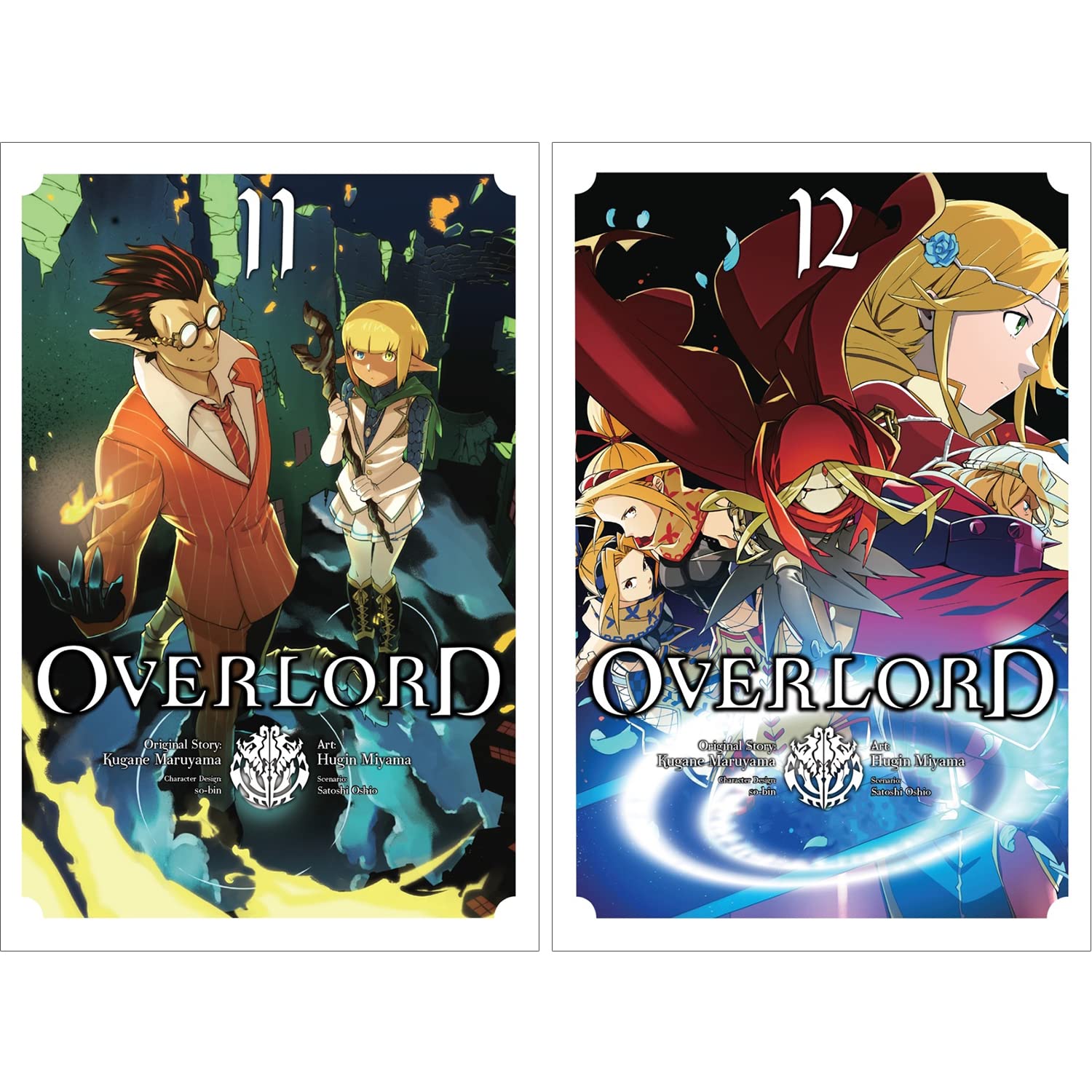 Overlord Manga 14-book Set: Vol. 1-14