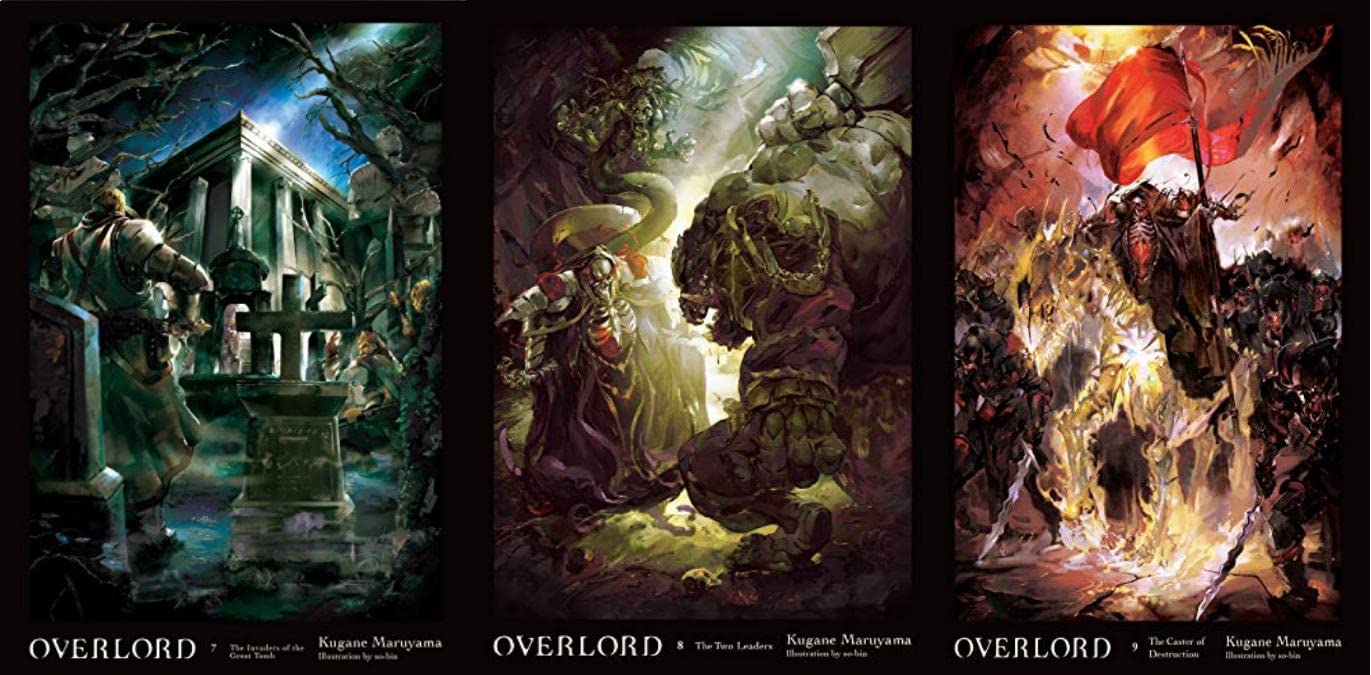 Overlord Light Novel Set 1-12