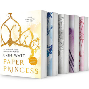 The Royals Series,5 Books Collection Set,Paper Princess ,Broken Prince,Twisted Palace,Fallen Heir,Cracked Kingdom by Erin Watt