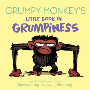 Grumpy Monkey Series, 5 Books Collection Set, Grumpy Monkey, Grumpy Monkey's Little Book of Grumpiness, Grumpy Monkey Says No! Grumpy Monkey Are We There Yet? Grumpy Monkey Yuck! by Suzanne Lang