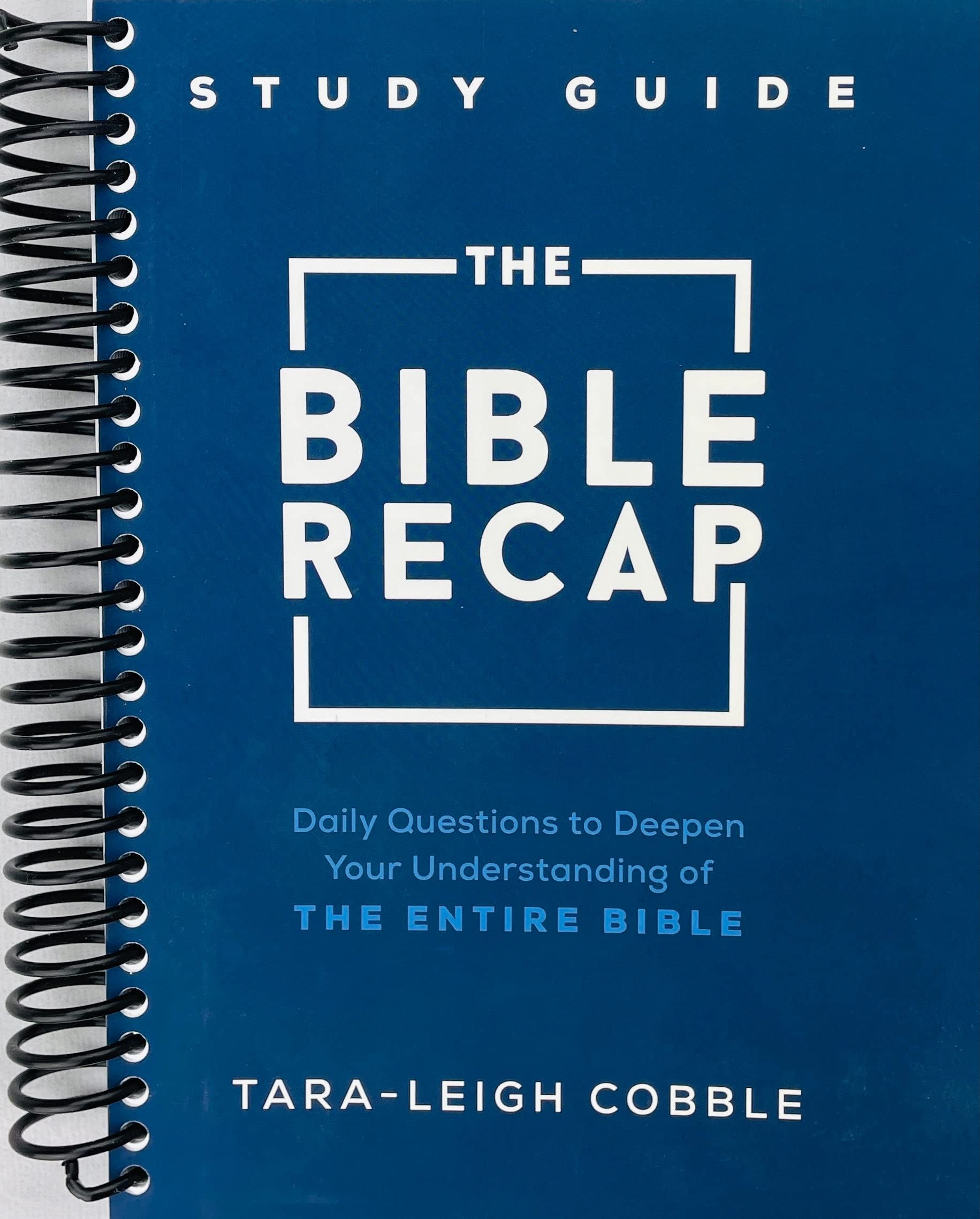 The Bible Recap Bundle [Spiral-bound] Tara-Leigh Cobble