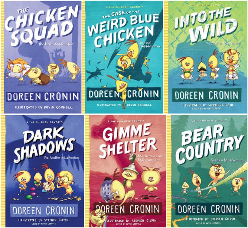 The Chicken Squad Series 6 Books Set (Paperback)