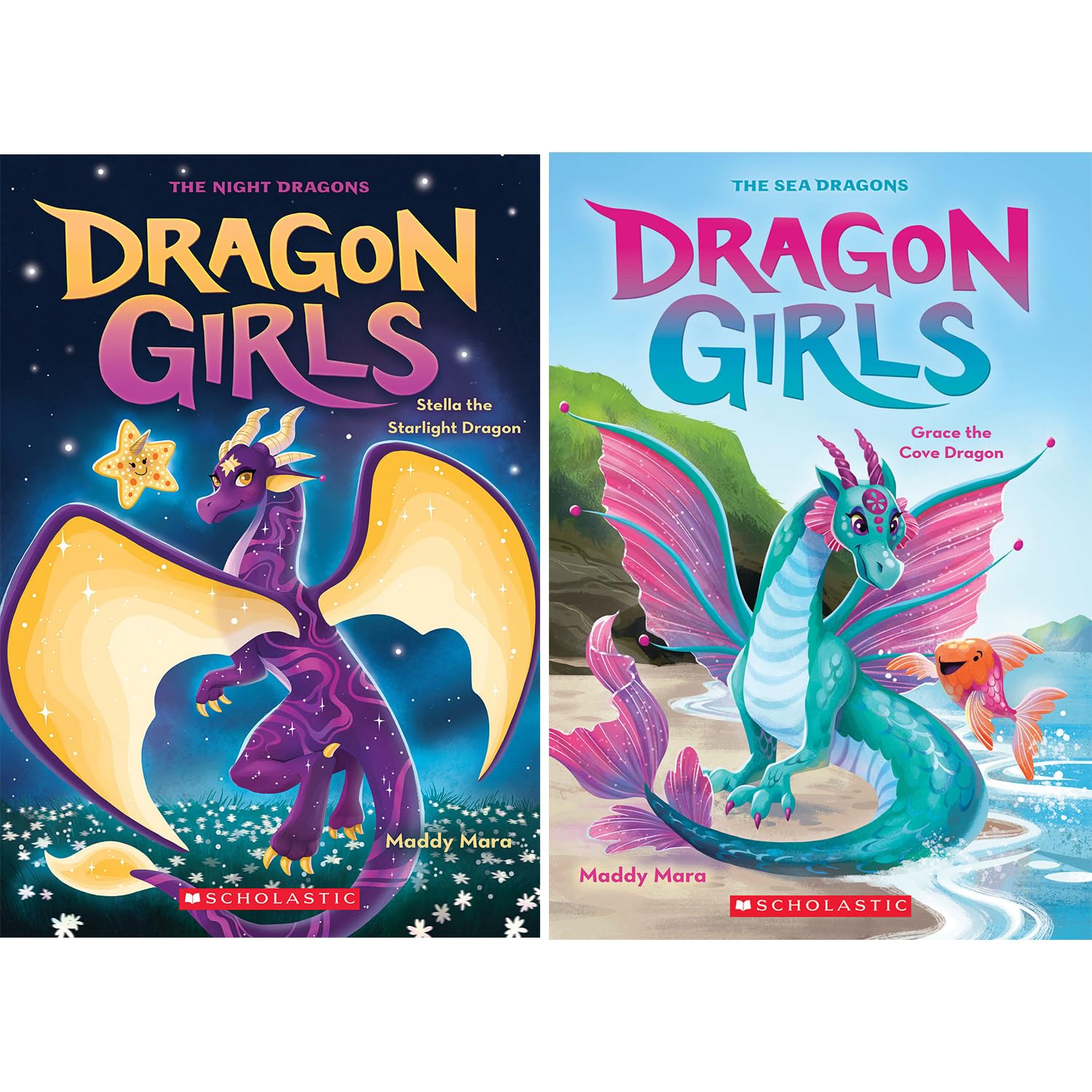 Dragon Girls Complete Series 11 Books (Vol 1-11) by Maddy Mara – Fantasy Adventure [Paperback]