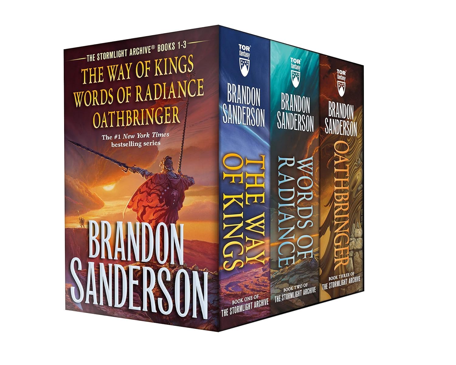 Stormlight Archive #1-5:The Way of Kings,Words of Radiance,Oathbringer,Rhythm of War,Wind and Truth