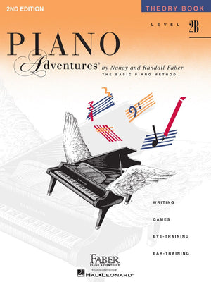 NEW Faber Piano Adventures Level 2B Set (4 Books) 2nd Edition - Lesson 2B, Theory 2B, Technique & Artistry 2B, Performance 2B