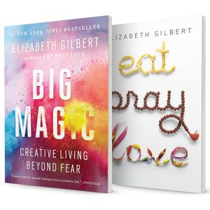 The Best-Selling Series, 2 Books Collection Set. Big Magic: Creative Living Beyond Fear, Eat Pray Love: One Woman's Search for Everything Across Italy, India and Indonesia by Elizabeth Gilbert