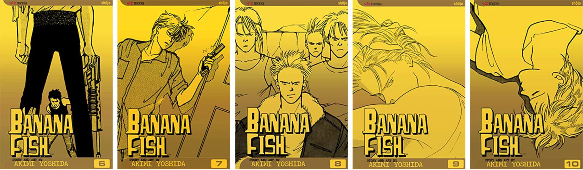 Banana Fish Manga Complete 19-book Set Vol. 1-19 by Akimi Yoshida