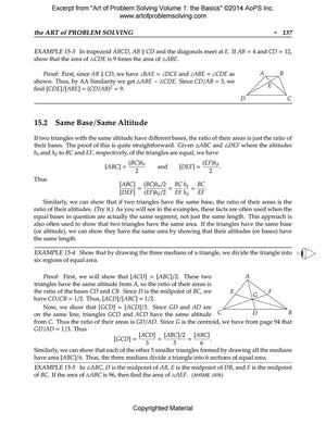 Art of Problem Solving (AoPS) Series, the Art of Problem Solving, Volume 1: the Basics, 2 Books Set of Text and Solution by Sandor Lehoczky and Richard Rusczyk