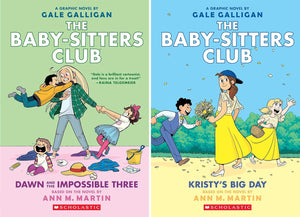 The Baby-Sitters Club Series. 17 Books Collection Set by Raina Telgemeier