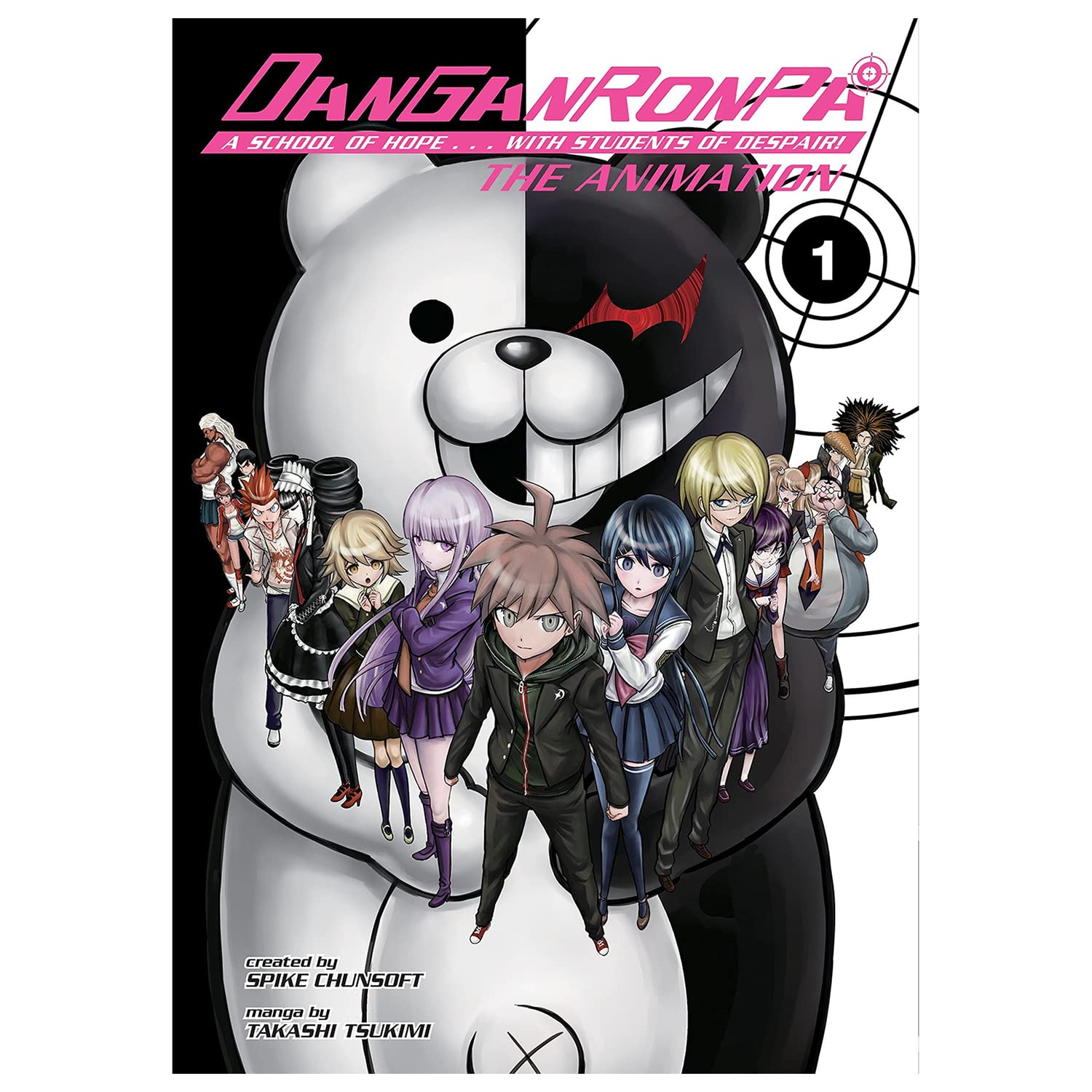 Danganronpa Manga Set: The Animation Vol. 1-4