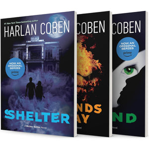 The Mickey Bolitar Novel Series. 3 Books Collection Set. Shelter, Seconds Away, Found by Harlan Coben