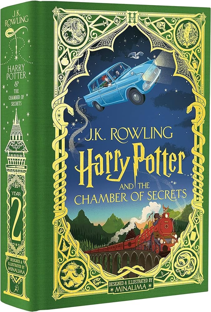 Harry Potter Minalima Illustrated Editions Set (3 Books)