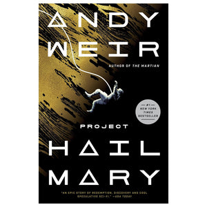 Andy Weir's 3-Book Collection Set (Project Hail Mary, Artemis, the Martian)