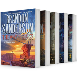 Stormlight Archive #1-5:The Way of Kings,Words of Radiance,Oathbringer,Rhythm of War,Wind and Truth