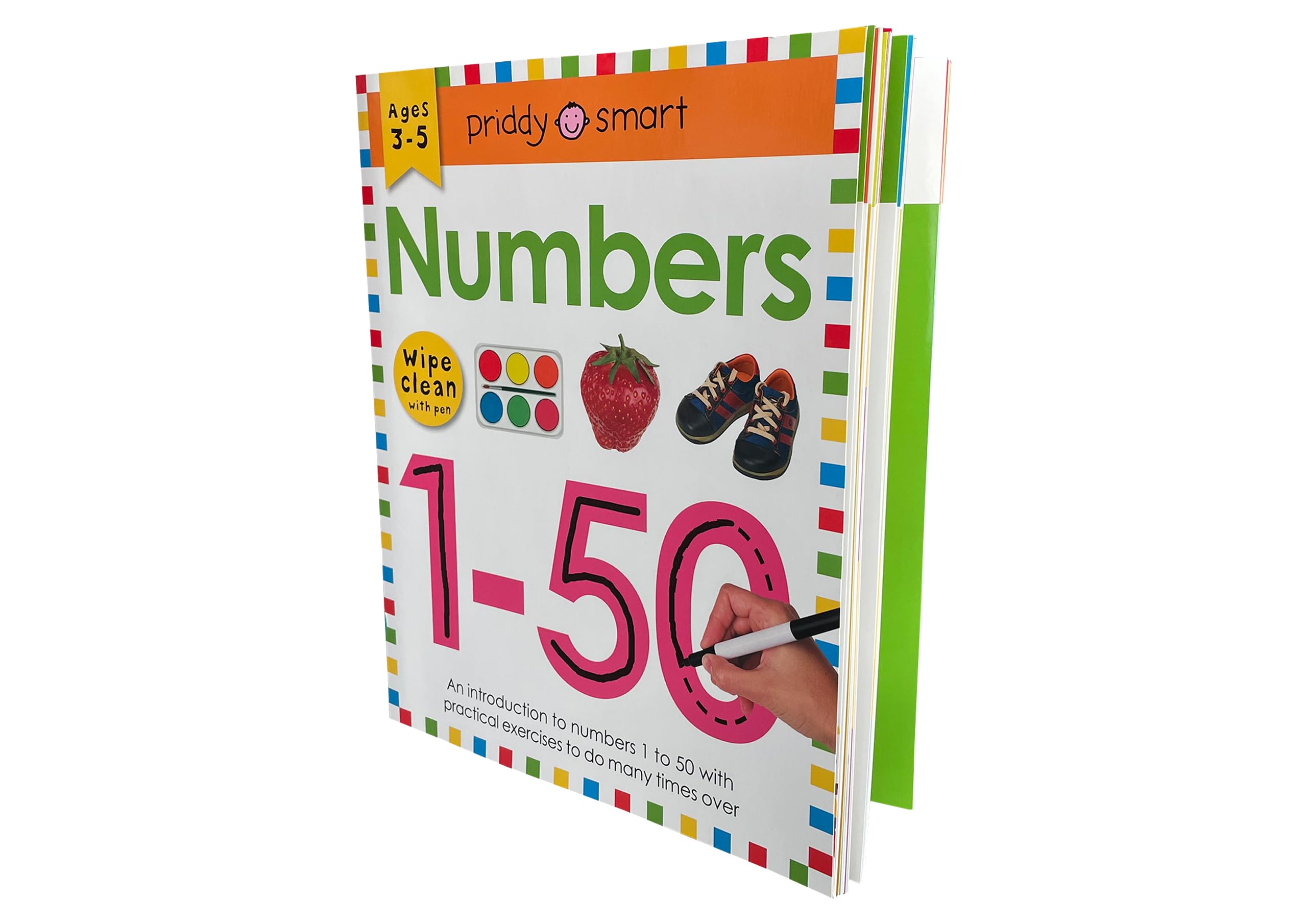 Wipe Clean Workbook: Numbers 1-50: Ages 3-5; wipe-clean with pen (Wipe Clean Learning Books)