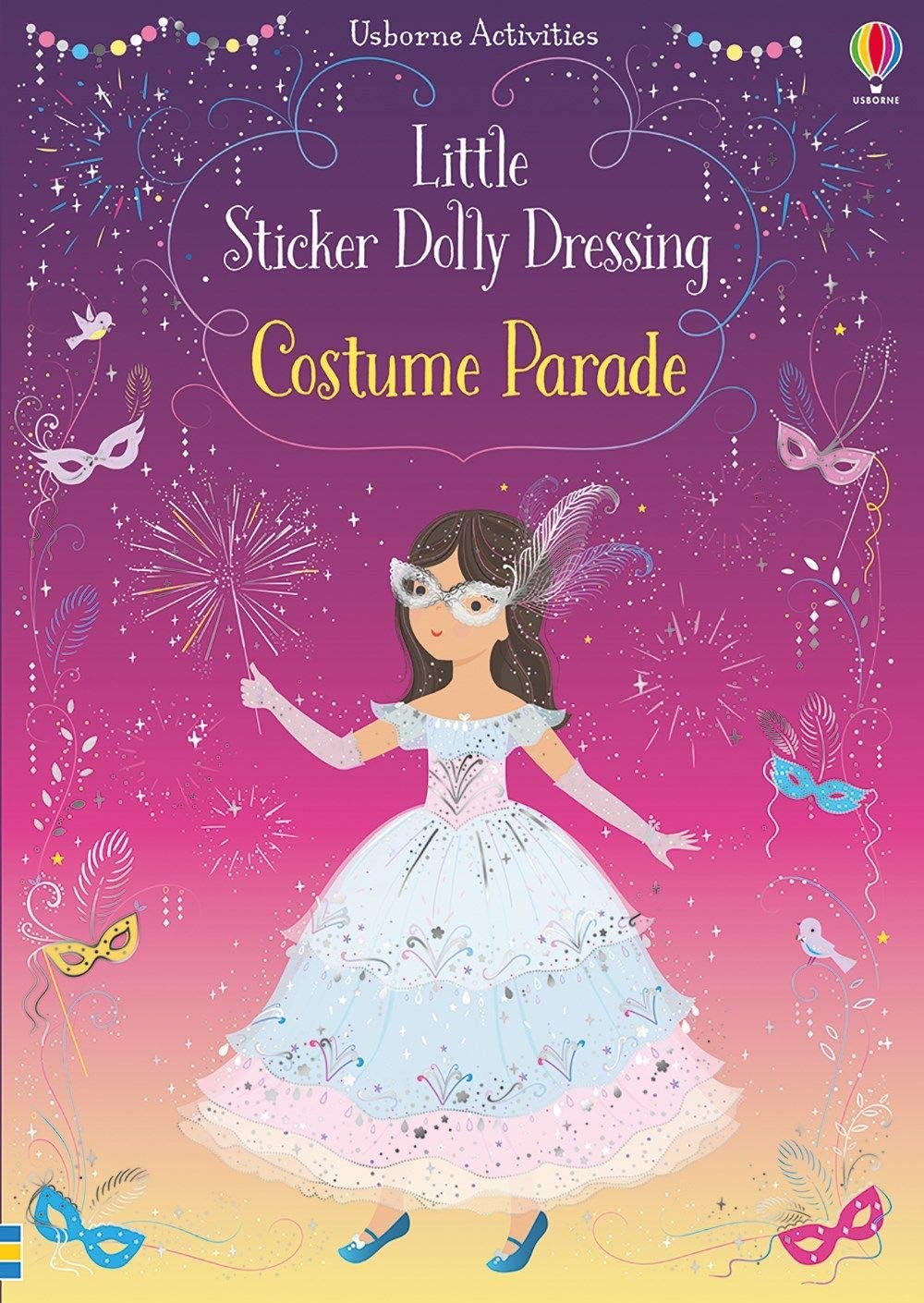 Little Sticker Dolly Dressing 6 books collection set for kids (Ponies, Faires, Costume Parade, Kittens, Ballerinas, Mermaids)