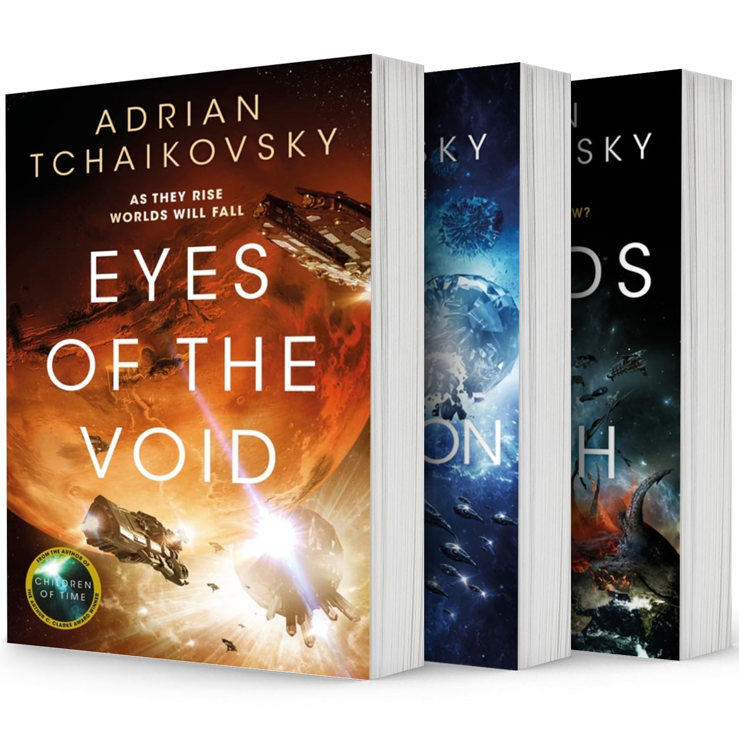 Eyes of the Void，Lords of Uncreation: An Epic Space Adventure from a Master Storyteller，Shards of Earth: The Final Architecture by Adrian Tchaikovsky