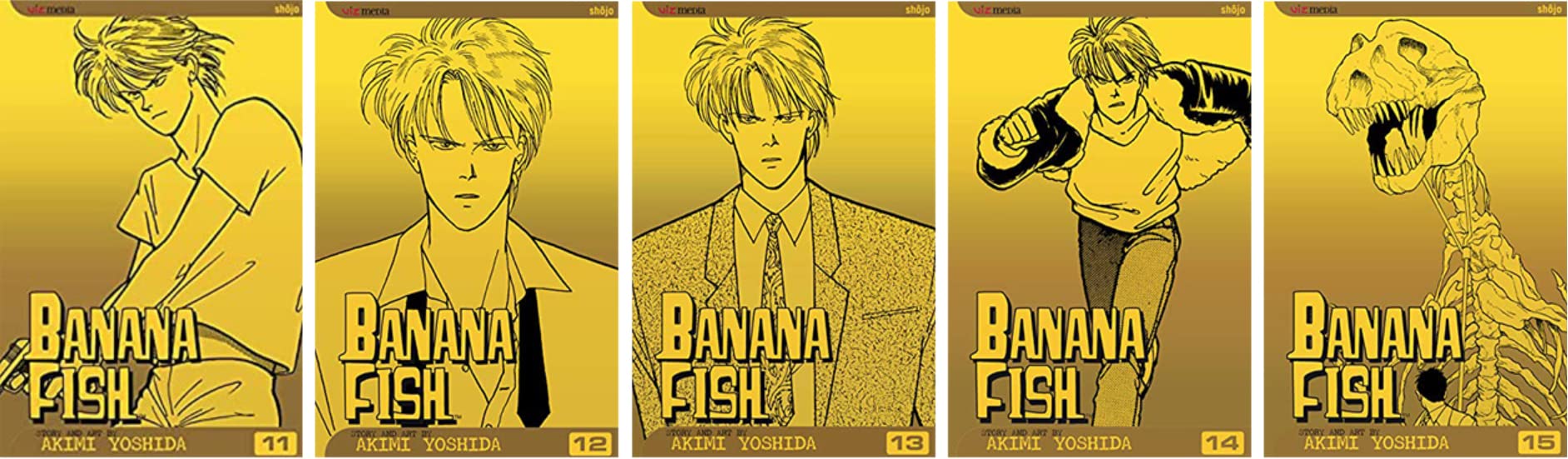 Banana Fish Manga Complete 19-book Set Vol. 1-19 by Akimi Yoshida