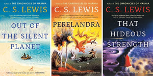 The Space Trilogy 3-Book Paperback Collection Set by C.S. Lewis - Out of the Silent Planet, Perelandra & That Hideous Strength