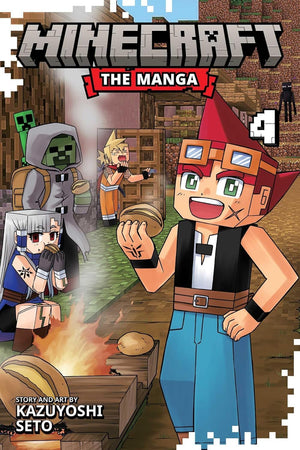 Minecraft: The Manga Series Vol. 1-Vol. 5, 5 Books Collection Set by Kazuyoshi Seto