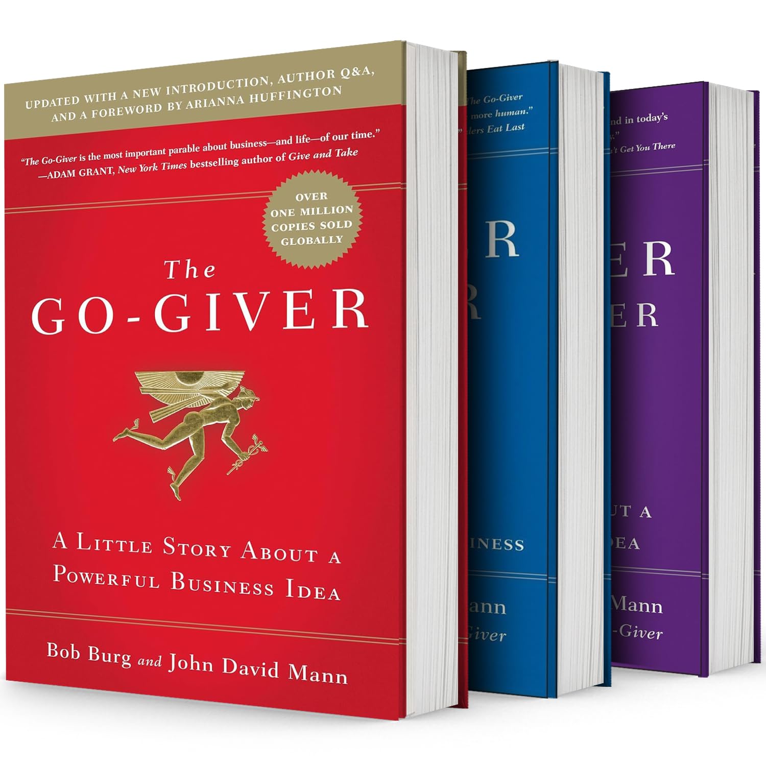 The Go-Giver Series, Collection Set of 3 Books. The Go-Giver, The Go-Giver Leader, and The Go-Giver Influencer by Bob Burg
