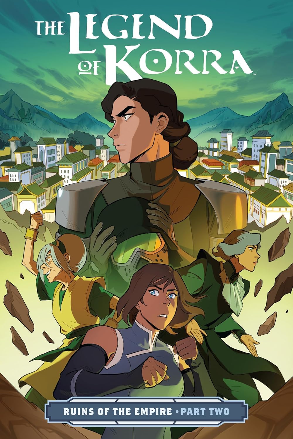 The Legend of Korra Series, 7 Books Collection Set, Turf Wars Part 1-3, Ruins of the Empire Part 1-3, Patterns in Time