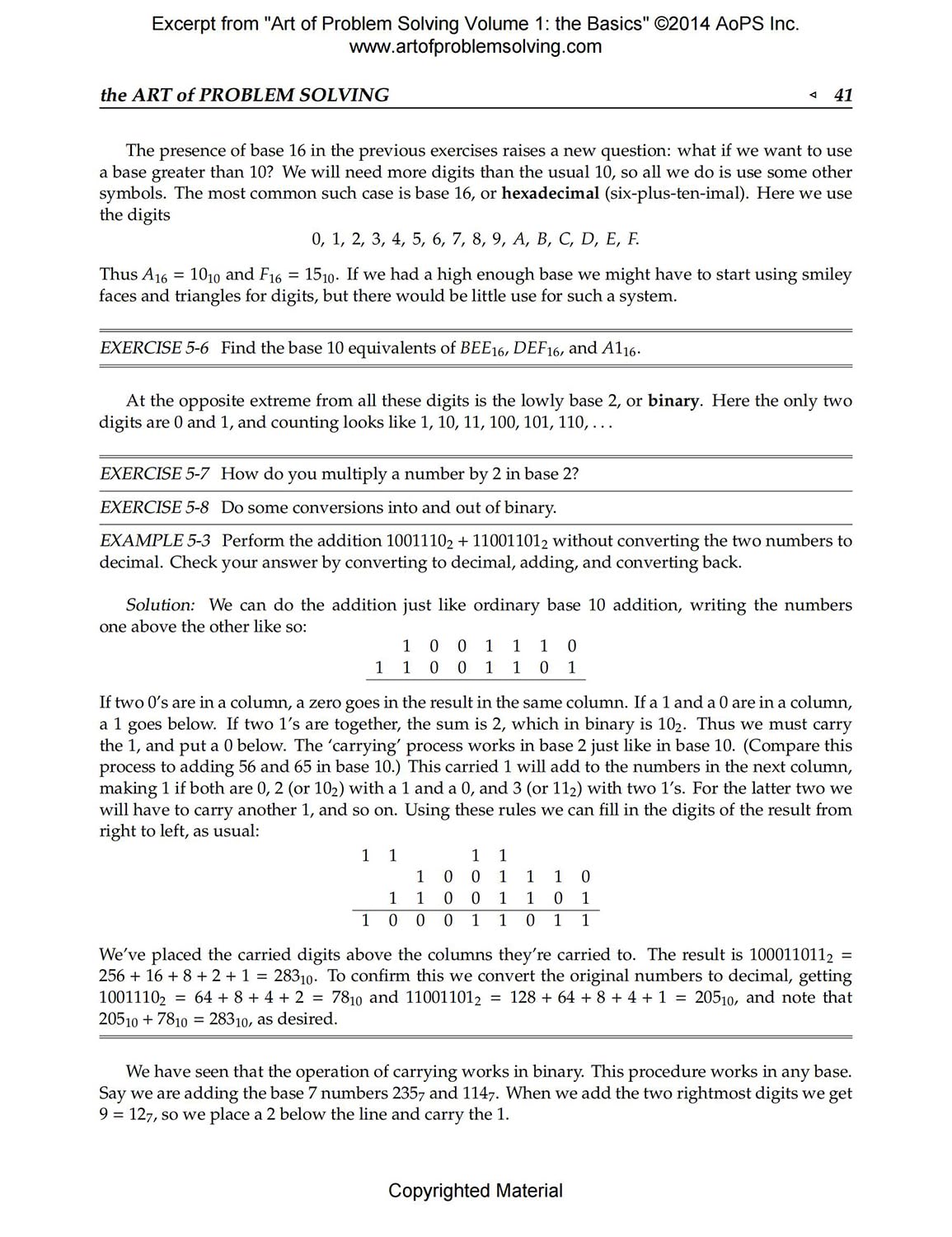 Art of Problem Solving (AoPS) Series, the Art of Problem Solving, Volume 1: the Basics, 2 Books Set of Text and Solution by Sandor Lehoczky and Richard Rusczyk