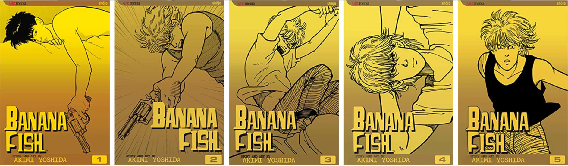Banana Fish Manga Complete 19-book Set Vol. 1-19 by Akimi Yoshida