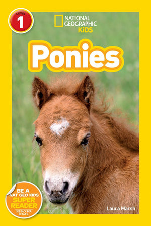 National Geographic Readers Level 1 : Caterpillar to Butterfly, Ponies, Frogs, Koalas, Sea Otters, Polar Bears - 6 Book Set