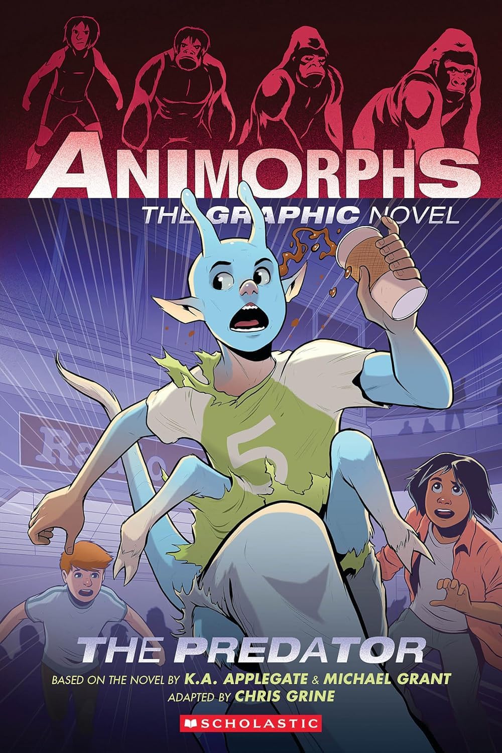 Animorphs Graphic Novels Series Vol.1-5, 5 Books Collection Set, The Invasion, The Visitor, The Encounter, The Message, The Predator