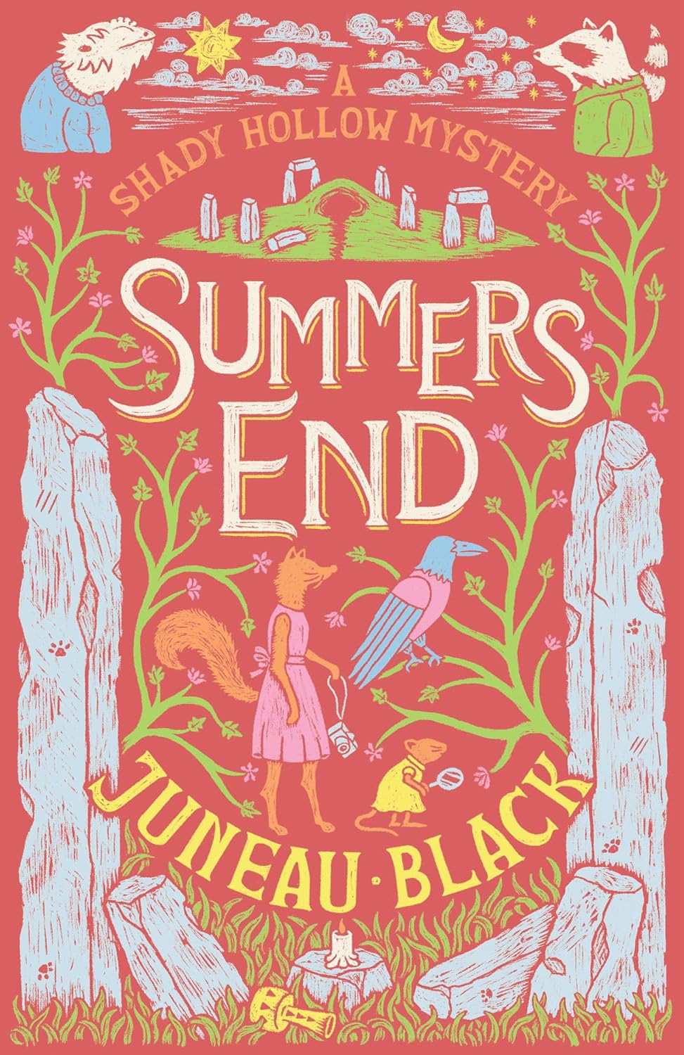 A Shady Hollow Mystery, 6 Books Collection Set, Shady Hollow, Cold Clay, Mirror Lake, Twilight Falls, Summers End, Mockingbird Court, by Juneau Black
