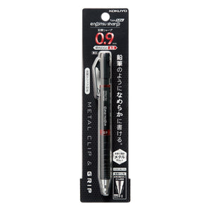 KOKUYO Mechanical Pencil, Enpitsu Sharp Type Mx Metal Grip, 0.9mm (PS-P500R-1P)