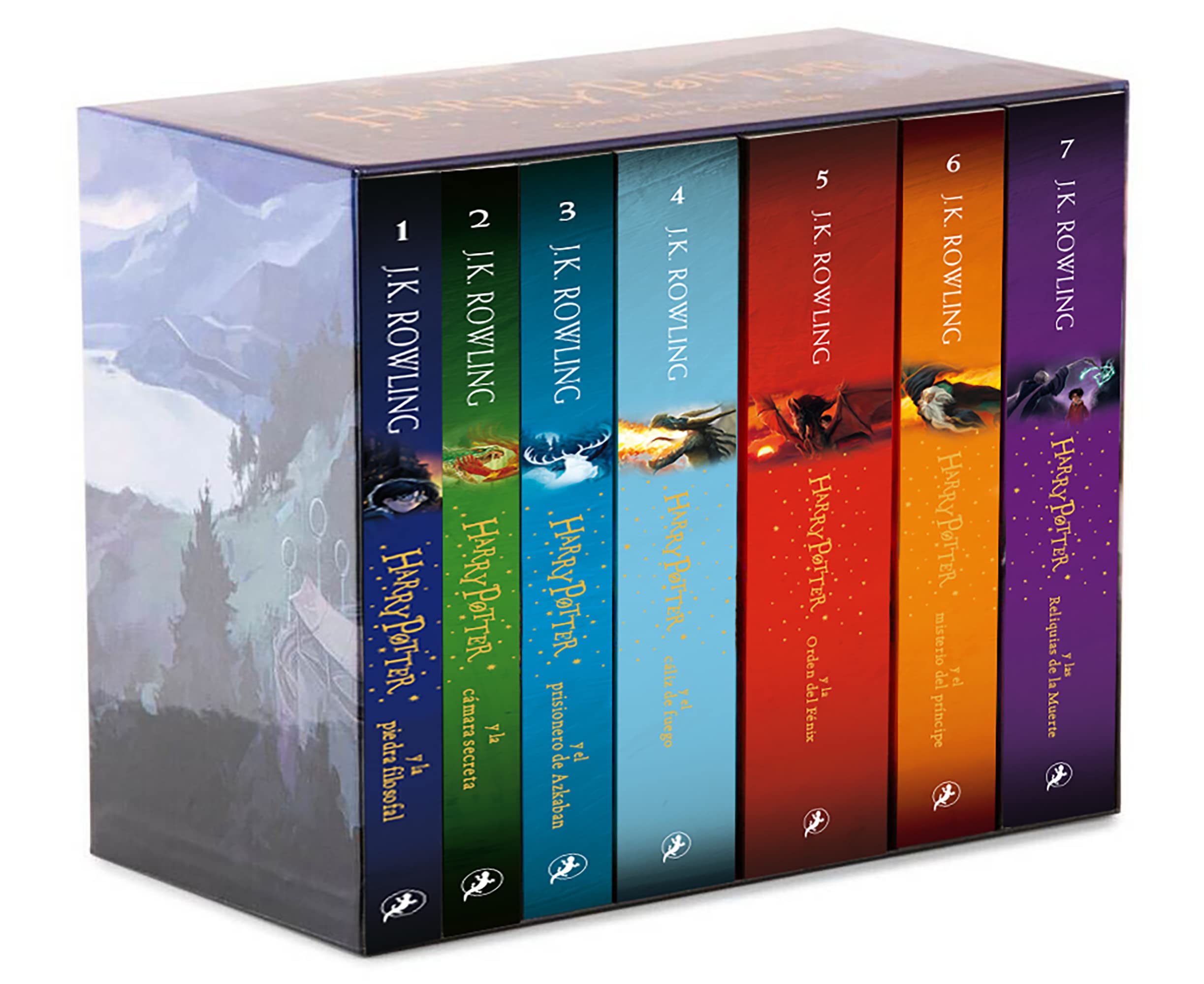 Caja Harry Potter - La serie completa / Harry Potter Paperback Boxed Set: Books 1-7 (Spanish Edition)