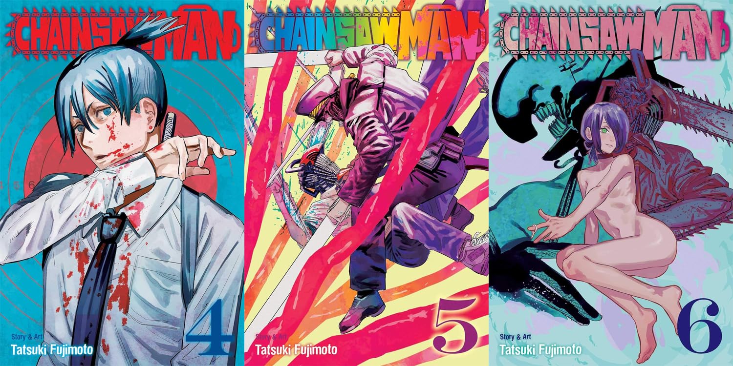 Chainsaw Man Manga Collection 21-Book Set (Volumes 1-21) by Tatsuki Fujimoto