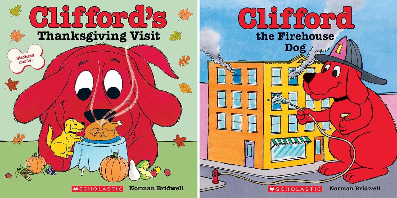Clifford Series Books, 9 Books Collection Set, Classic Storybook, by Norman Bridwell
