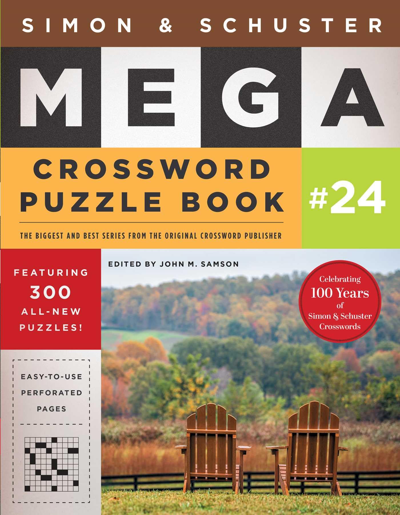 Simon & Schuster Mega Crossword Puzzle Book #24 (S&S Mega Crossword Puzzles)
