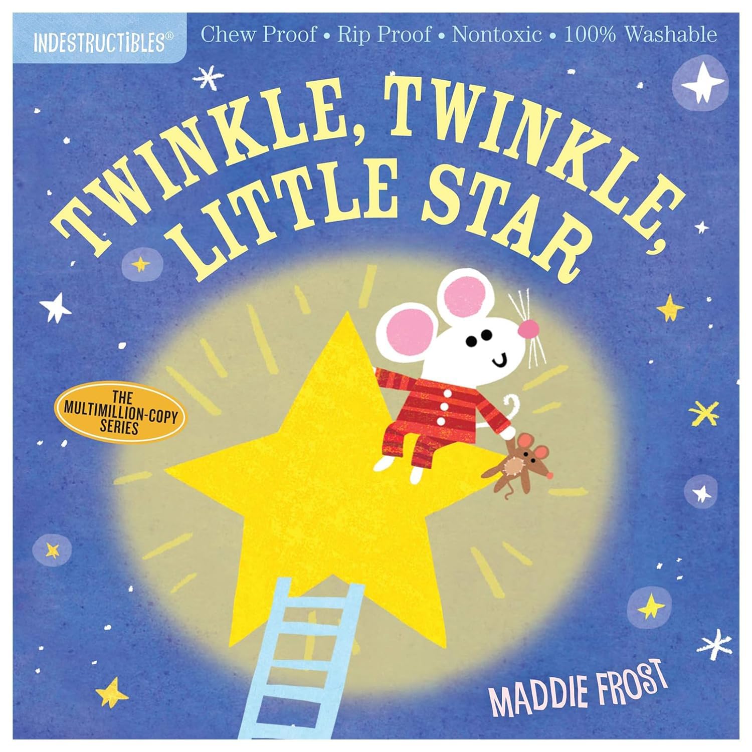 Indestructibles Beloved Classics 7 Books.Twinkle,Twinkle,Little Star;Row,Row,Row Your Boat;The Itsy Bitsy Spider;Happy and You Know It!;This Little Piggy;The Wheels on the Bus;Old MacDonald Had a Farm