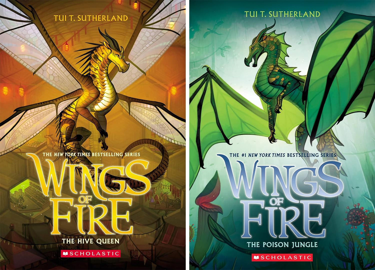 Wings of Fire Series 17 Books Collection Set. Wings of Fire Volume 1-15 and Dragonslayer & Darkstalker by Tui T. Sutherland