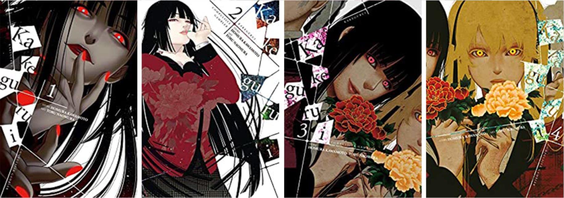 Kakegurui - Compulsive Gambler - Manga Set Vol. 1-15 by Homura Kawamoto