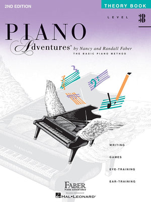 Faber Piano Adventures Level 3B Set (4 Books) 2nd Edition - Lesson, Theory, Technique & Artistry, Performance