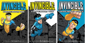 Invincible Collection (3 Paperback Books) - Compendium Volume 1, Compendium Volume 2, Compendium Volume 3