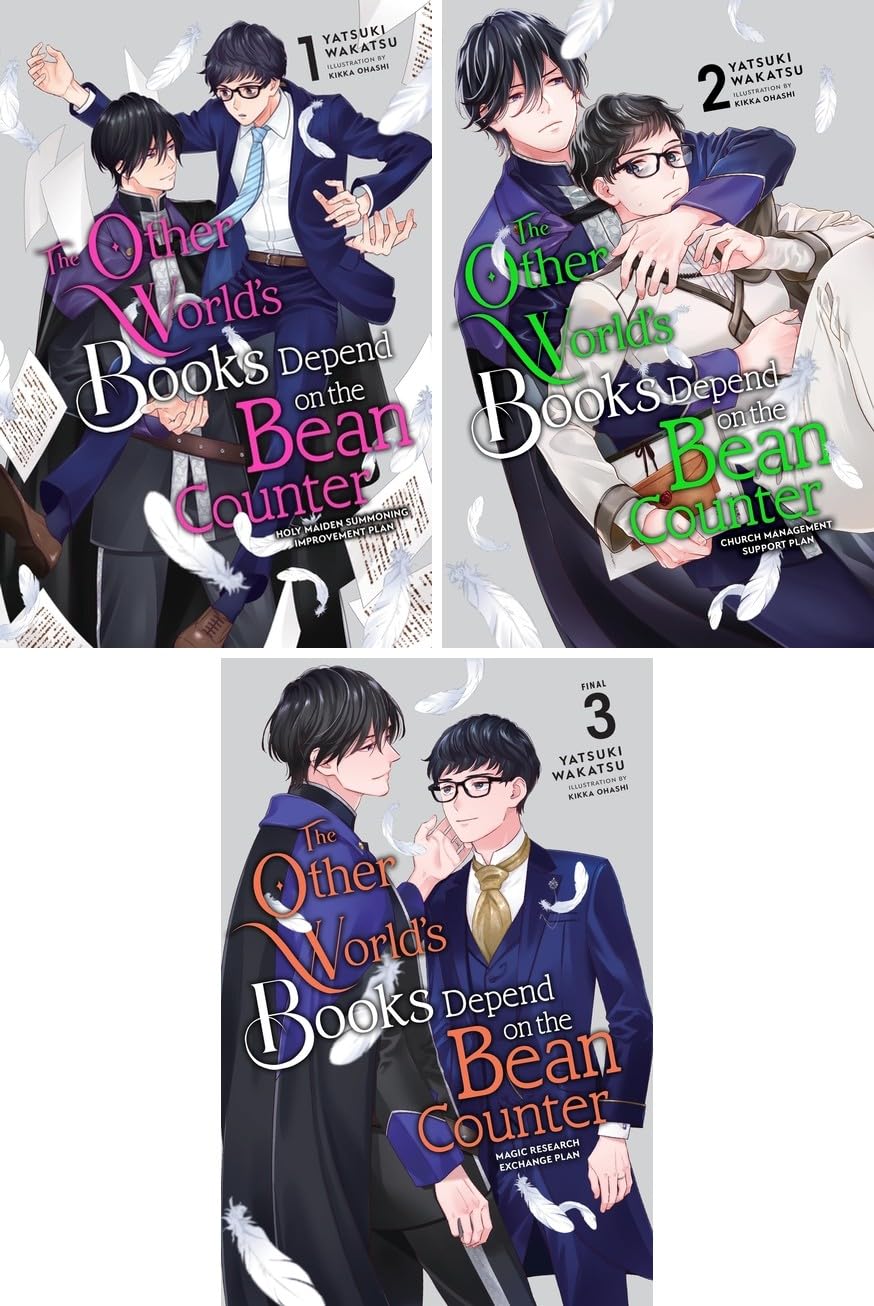 The Other World's Books Depend on the Bean Counter Vol Series Vol 1-3 Collection 3 Books Set by Yatsuki Wakatsu
